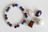 Promoting Inner Peace Crystal Kit, Healing Gemstones, Meditation Gift Stones