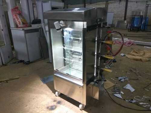 Grill Chicken Machine - Color: Silver