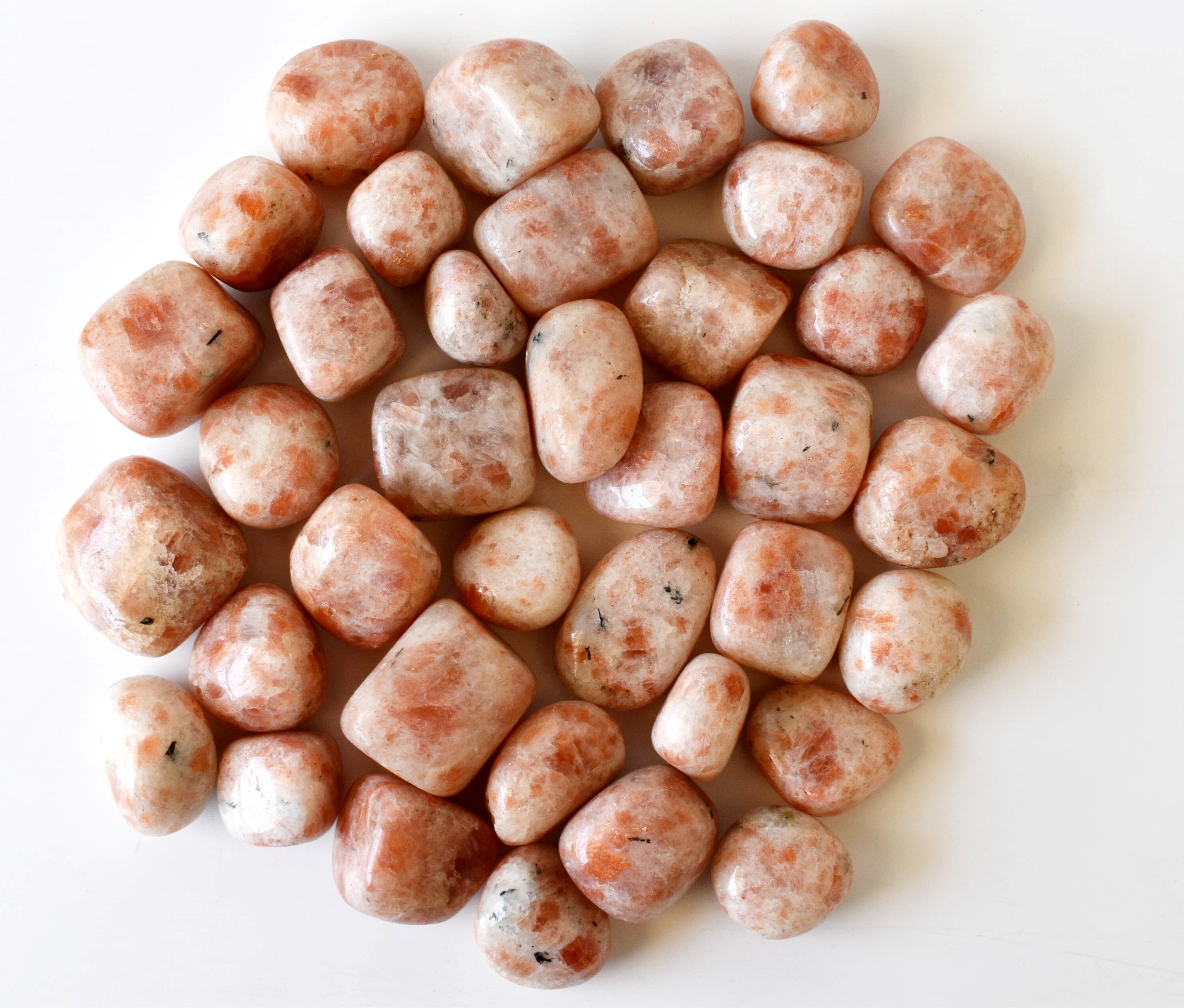 Sunstone Tumbled, Healing Crystal Tumbled Stones