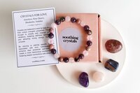 Attracting Love Crystal Kit, Healing Gemstones, Meditation Gift Stones