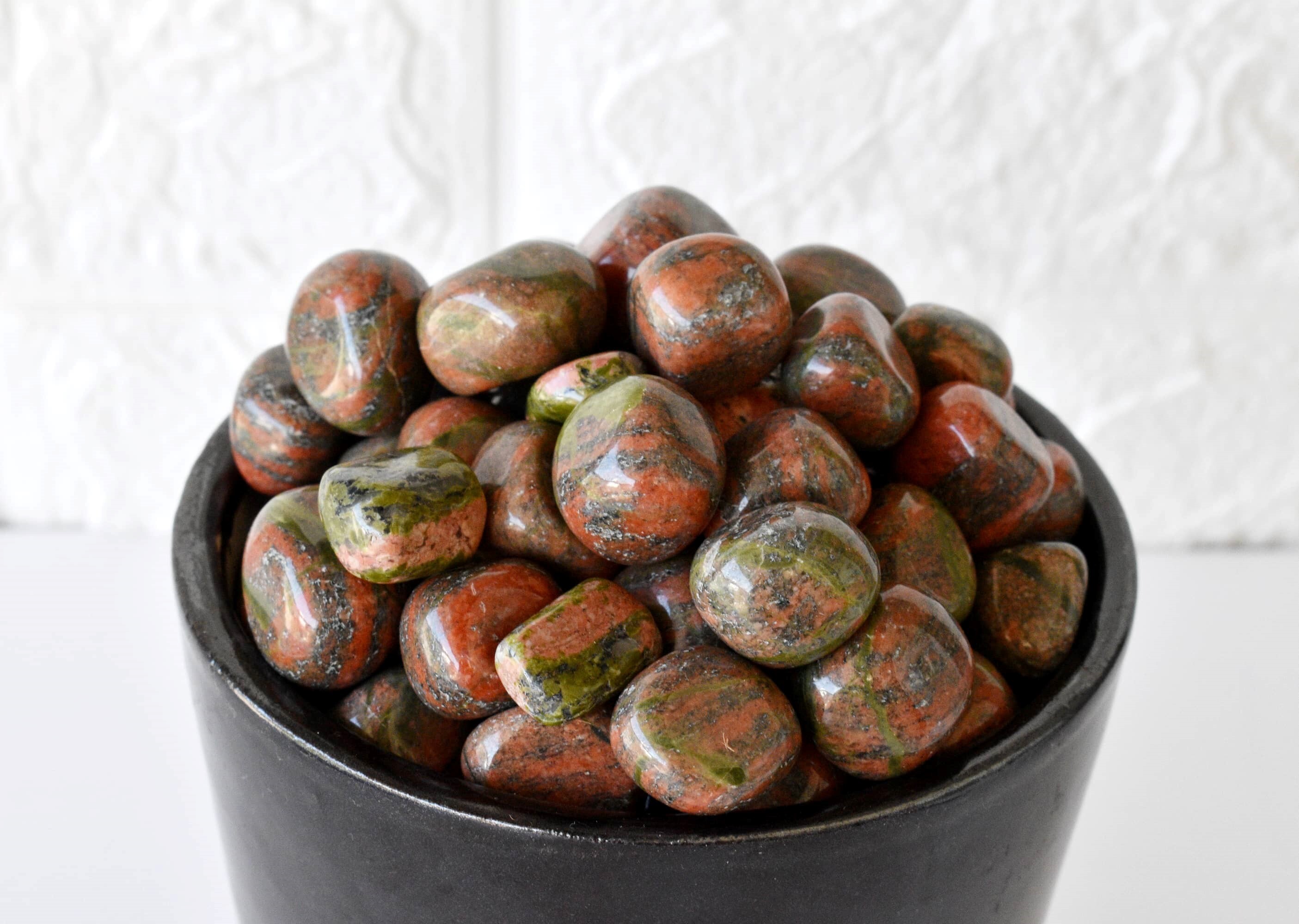 Unakite  Tumbled, Healing Crystal Tumbled Stones