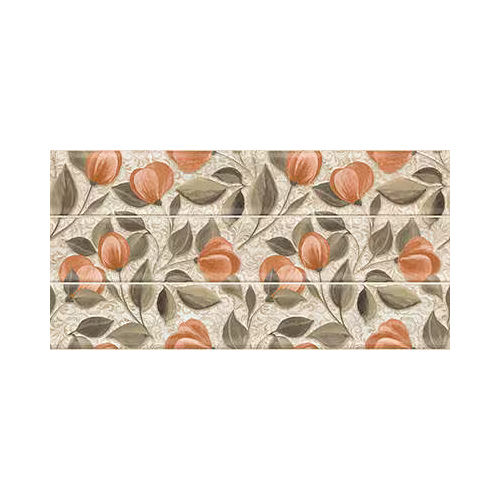 Multi Color 300x600 Mm Beige Nitco Arena Bloom Decor 1 Wall Tile