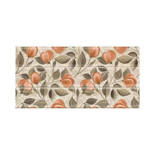 300x600 MM Beige Nitco Arena Bloom Decor 1 Wall Tile