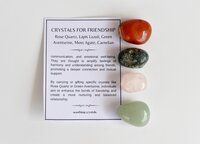 Strengthen Friendship Crystal Kit, Healing Gemstones, Meditation Gift Stones