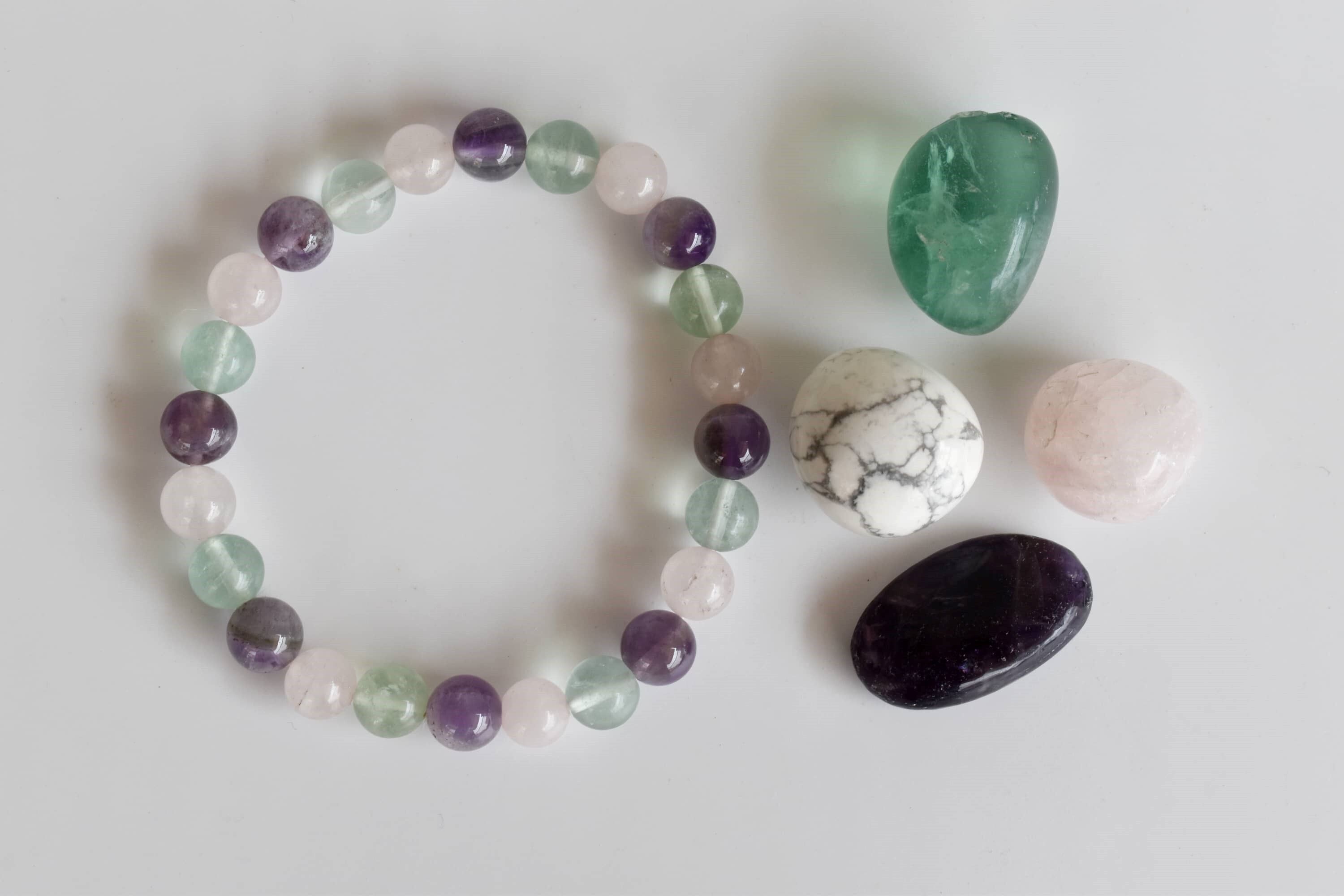 Calm Crystal Kit, Healing Gemstones, Meditation Gift Stones