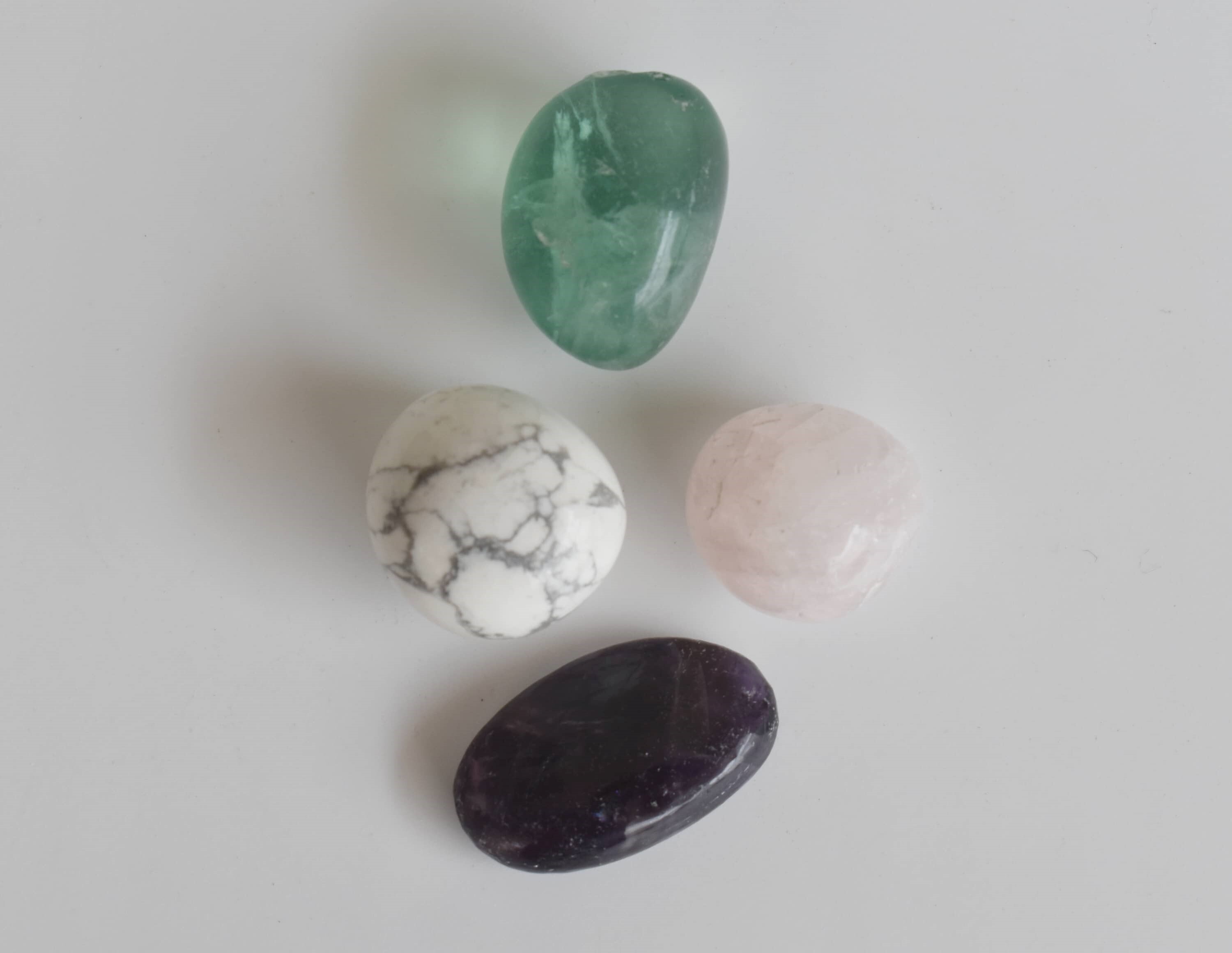 Calm Crystal Kit, Healing Gemstones, Meditation Gift Stones