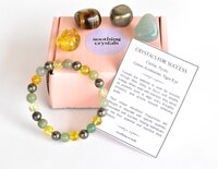 Attract Success Crystal Kit, Healing Gemstones, Meditation Gift Stones