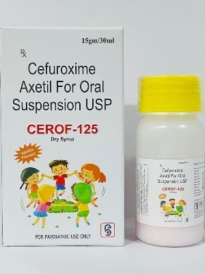 Cefuroxime Dry Syrup With Water - Drug Type: General Medicines