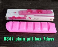 DAYS PILL BOX WITH 7 COMPARTMENTS
