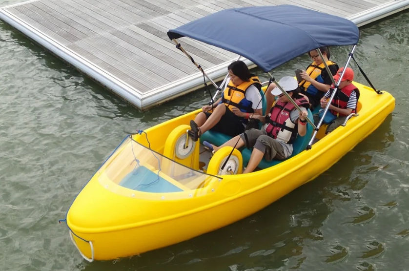 Family pedal boat/ Litmus pedal boat/ 4 to 5  seater pedal boat/4 to 5  person pedal boat /4 to 5  passenger  pedal boat