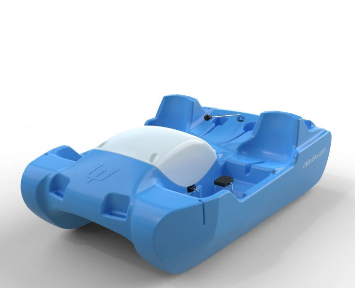 PE 2 seater pedal boat/ paddle boat/ pedal boat/ 2 person pedal boat/