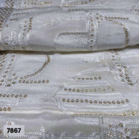 Heavy Embroidered Dupatta fabric