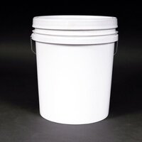 15 Kg Grease Container - Hdpe Material, Available In 250gm To 26kg Sizes, White Color With Leak Proof, Gurgle Free Dispensing Spout, Tamper Evident Locking
