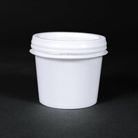 500 Gram Grease Container - Hdpe Material, Round Shape, Available In Red, Blue, White, Green, Orange, Black, Leak Proof With Controlled Flow Spout