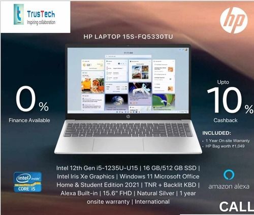 Hp Laptop 15s Fq5330tu