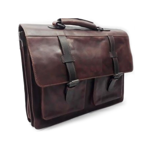 Different Available Brown Leather Briefcase