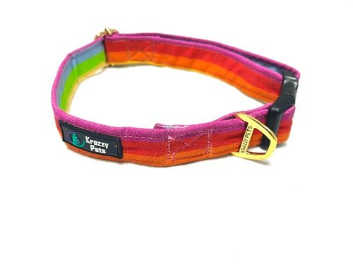 Rainbow Dog Collar