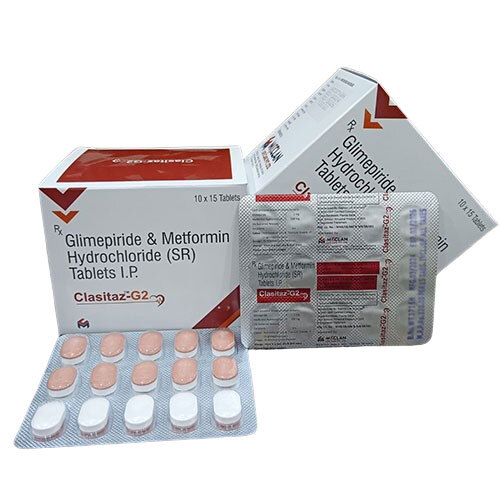 Glimepiride And Metformin Hydrochloride SR Tablets IP