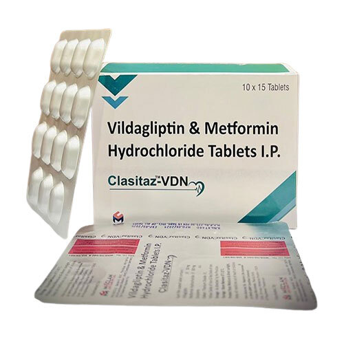 Vildagliptin And Metformin Hydrochloride Tablets IP