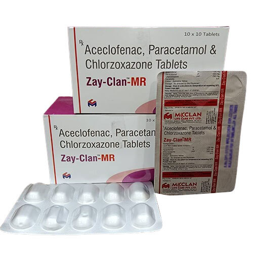 Aceclofenac And Peracetamol Tablets