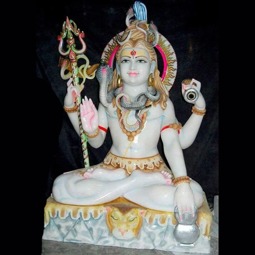 Marble Shiva Statue