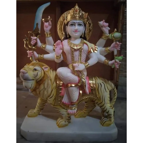 Marble Durga Statue