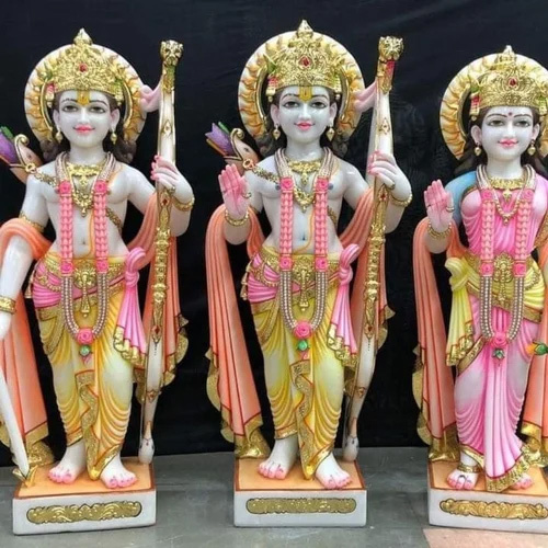 Marble Ram Darbar Statue 24 Inch