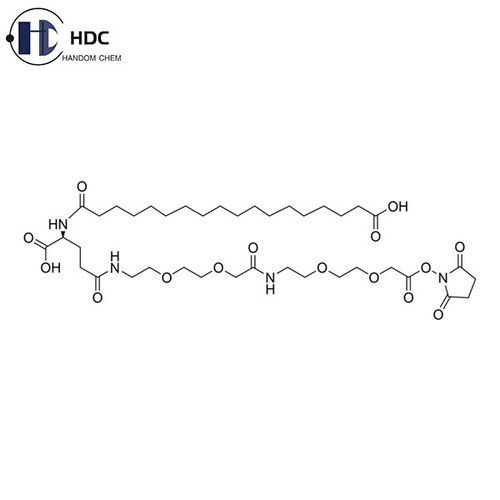 Semaglutide side chain HO-Ste-Glu(AEEA-AEEA-OSu)-OH