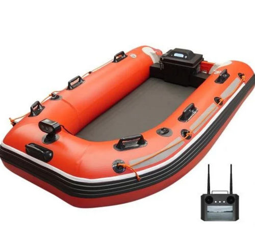 AUTO INFLATING FOLDABLE REMOTE CONTROLLED RESCUE BOAT/ Remote operated rescue boat/ rescue boat remote operated/  resuce boat foldable remote operated/