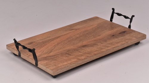 20 Inch Wooden Tray