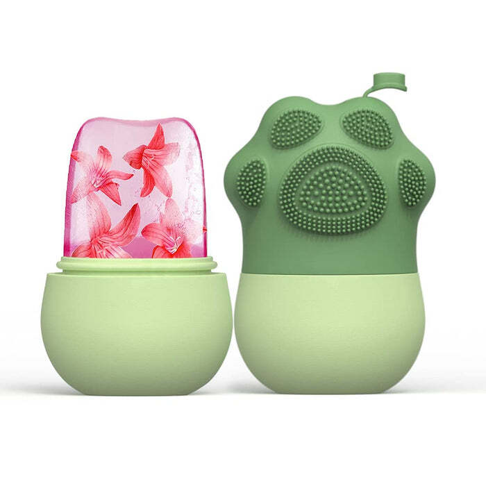 NON SLIP SILICONE FACE ICE CUBES EASY GRIP NEW UNIQUE SHAPE ICE ROLLER