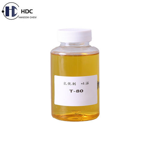 Nonionic Surfactant Tween-80 Cas No: 9005-65-6