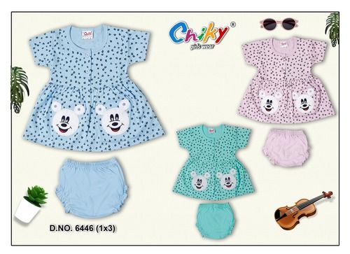 BABY FROCK & PANTY SET 6446