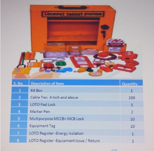 electrical lockout kit