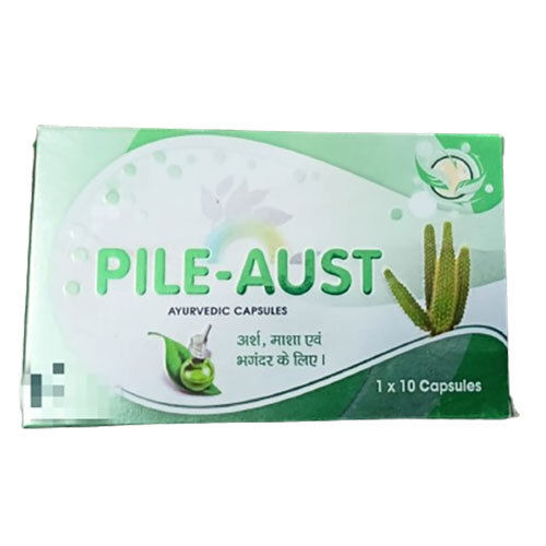 Pile Aust Ayurvedic Capsules - Age Group: For Adults