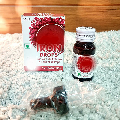 30Ml Iron With Multivitamin And Folic Acid Drops - Age Group: For Adults