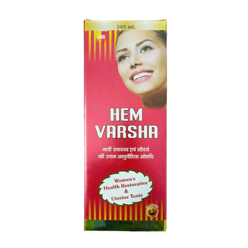 300Ml Hem Varsha Syrup - Product Type: Ayurvedic Medicine