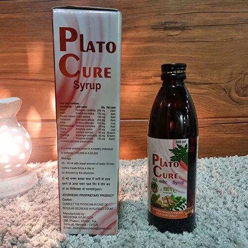 Plato Cure Enhance Platelets Count Naturally Syrup - Age Group: For Children(2-18Years)