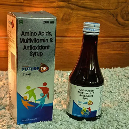 200ml Amino Acids Multivitamin And Antioxidant Syrup - Age Group: For Children(2-18years)