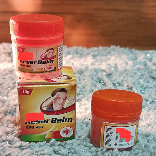 10Gm Kesar Balm - Age Group: For Adults