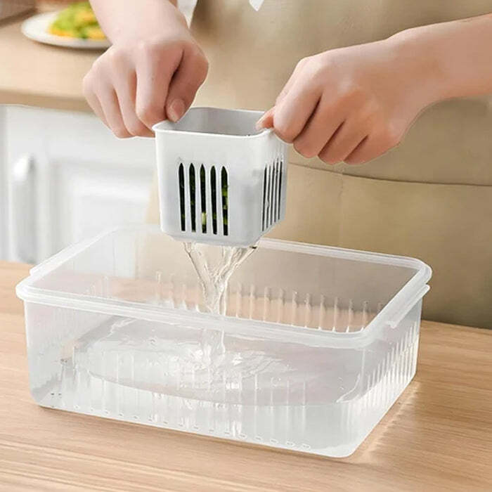 FRIDGE STORAGE BOXES FREEZER STORAGE CONTAINERS   5597