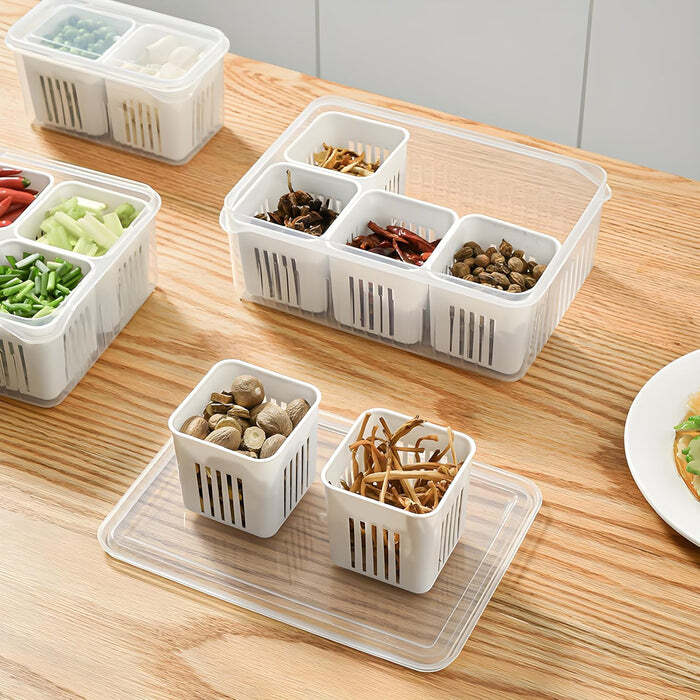 FRIDGE STORAGE BOXES FREEZER STORAGE CONTAINERS     5598