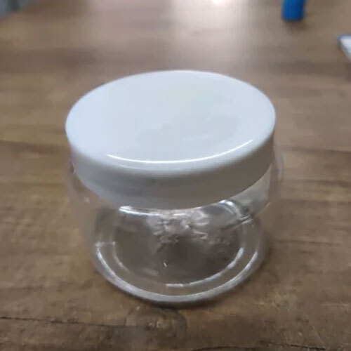 Plastic Transparent Cosmetic Pet Jar
