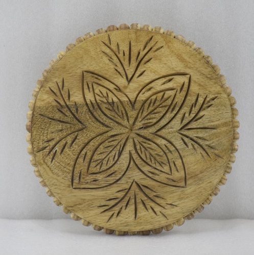 8 Inch Wooden Printed Trivets