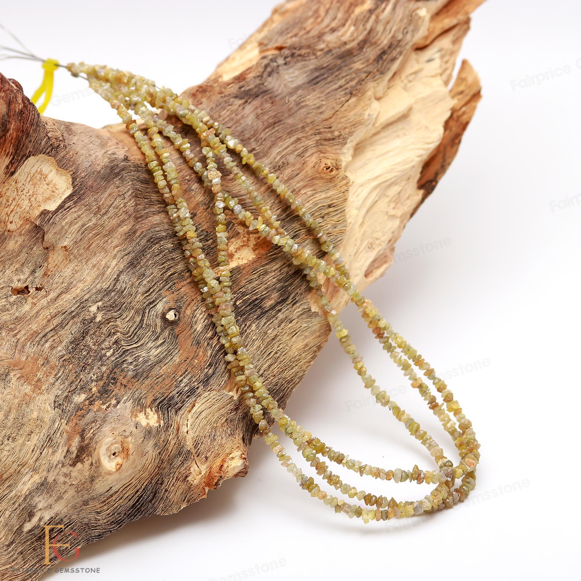Natural Yellow Diamond Raw Beads,Rough Diamond Beads, Excellent Quality Yellow Diamond Nuggets, 2-3 mm Yellow Diamond Chip Beads for Jewelry