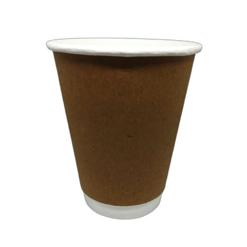 360ml 12OZ Double Wall Paper Cup Kraft