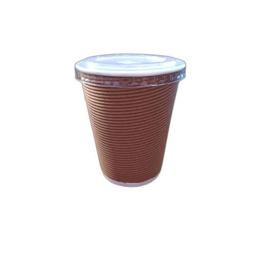 360ml 12oZ Ripple Paper Cup with Plastic Lid