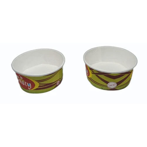 100Ml Ice-Cream Paper Cup Application: Restaurant