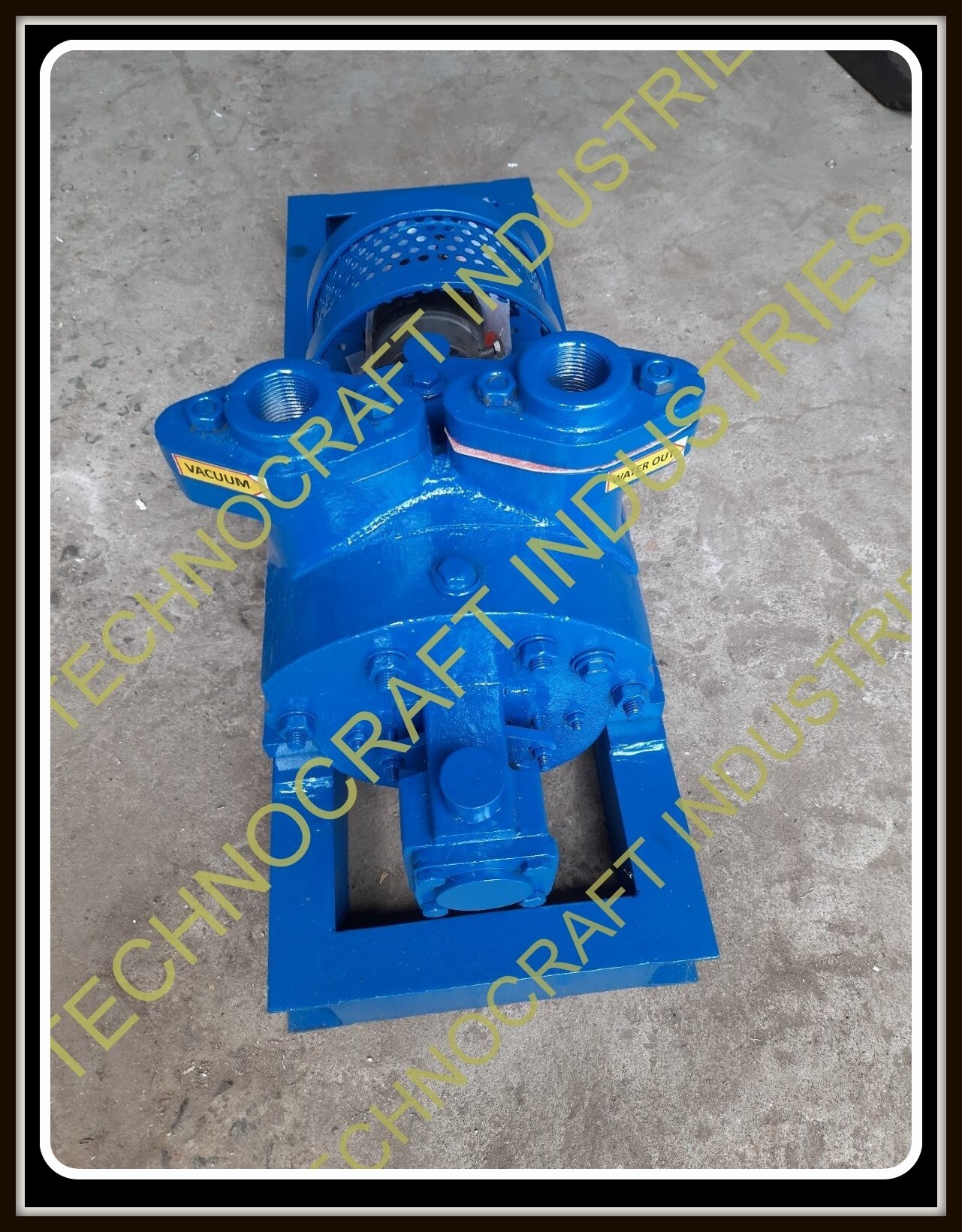 Single Stage Water Ring Vacuum Pump