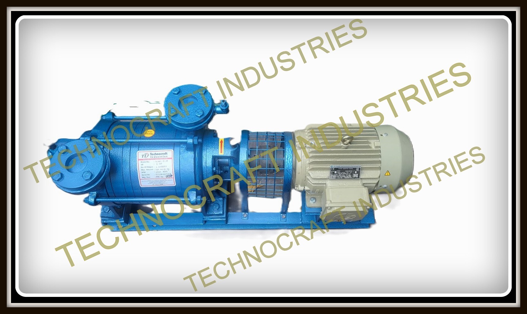 Two Stage Water Ring Vacuum Pump for Oil And Gas Industries